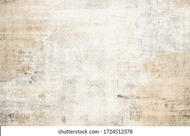OLD GRUNGE NEWSPAPER BACKGROUND, SCRATCHED GRAINY PAPER TEXTURE, WEATHERED PATTERN WITH SPACE FOR TEXT