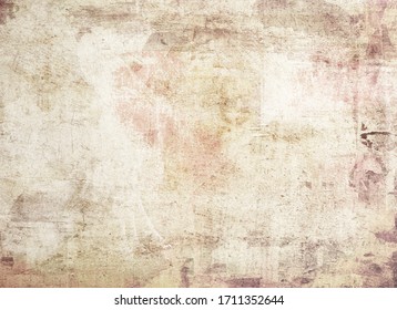 OLD GRUNGE PAPER TEXTURE BACKGROUND, RIPPED NEWSPAPER PATTERN - Shutterstock ID 1711352644