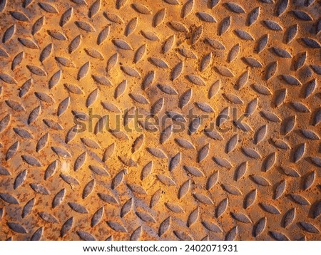 Old grunge rustic metal texture background. rust and oxidized metal background.