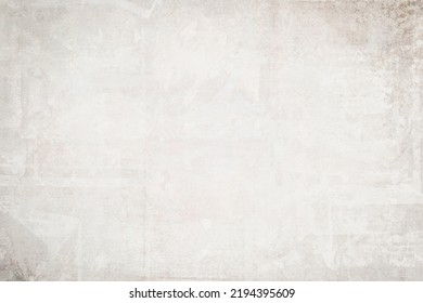 OLD GRUNGE TEXTURE, VINTAGE BLANK NEWSPAPER PATTERN, WHITE GRUNGY PAPER BACKGROUND, RETRO TEXTURED DESIGN WITH SPACE FOR TEXT - Shutterstock ID 2194395609