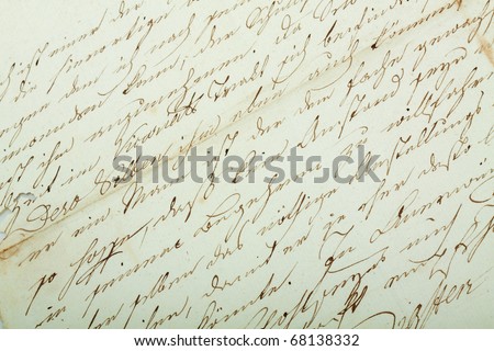 Old Handwritten Text Pattern Background Wallpaper Stock Photo (Edit Now ...