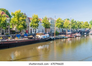 Old Harbor In Den Bosch, Netherlands