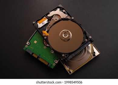 The old hard disk drive