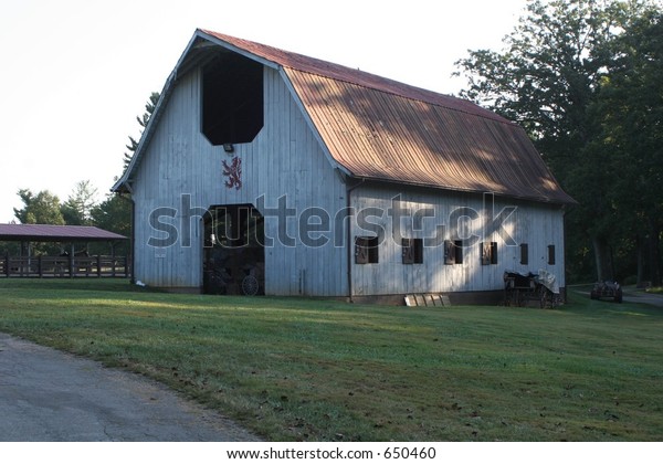 Old Hay Drying Barn Horse Stable Stock Photo Edit Now 650460