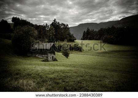 Similar – Foto Bild Die Hütte Wiese