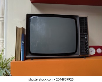 An Old Heavy And Nostalgic Tv