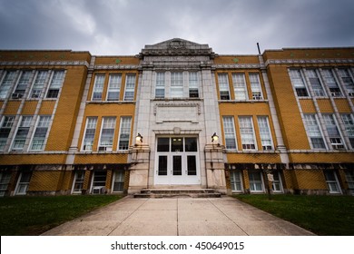 An Old High School Building In Hanover, Pennsylvania.