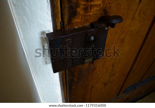 Old Historic Door Knobs Latches Austria Stock Photo Edit Now