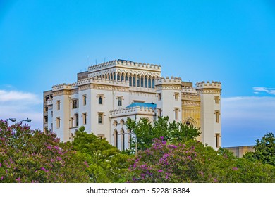 Old Historic State Capitol In Baton Rouge