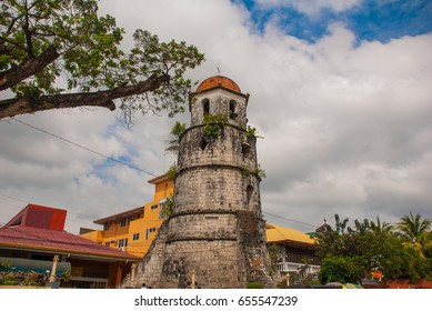 Old Historical Bell Tower Made of Coral Stones - Dumaguete City, Negros Oriental, Philippines