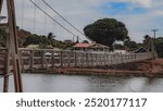 Old Historical Hanapepe Bridge in the old town in Kauai that inspired the movie Lilo and Stitch 