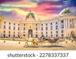 Old Hofburg, Vienna in Austria 