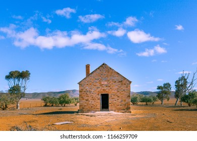 Old Home Ruins In Australian Outback