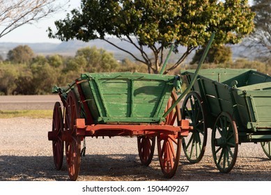 Old Horsedriven Wagon That Today Serves Stock Photo 1504409267 ...