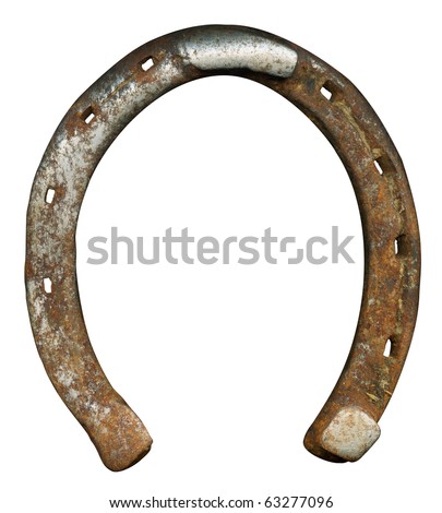 Old horseshoe - a symbol of good luck