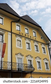 An Old Hotel In Bad Ischl, Salzkammergut, Austria	