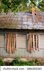 Old House At The City Of 
Lyubavichi, The City From The Lubavitch Rebe, Neat The Border Russia And Belaurus