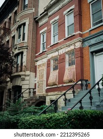 Old House In Crown Heights, Brooklyn, New York