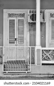 Old House Facade, Santiago, Dominican Republic