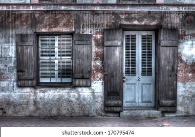 An Old House In The French Quarter Of New Orleans