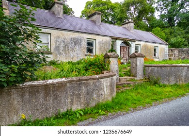 Old House In Greenway Route From Castlebar To Westport, Ireland