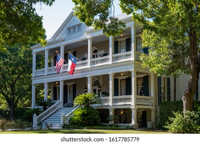 Old House in King William Historic District in San Antonio