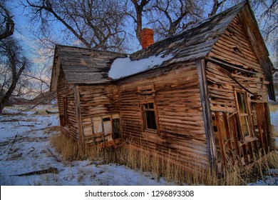 Old House Near Lander, Wyoming