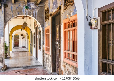 Old House In Penang Island, Georgetown, Malaysia