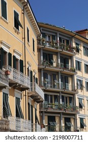 Old Houses At The Arno River In Pisa, Italy	