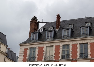 old houses in the city - Shutterstock ID 2233341933