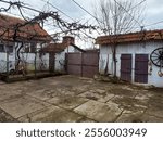 Old houses in the city of Cosava,Timis County, Romania