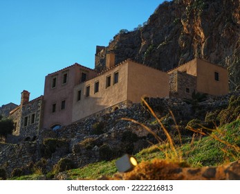 Old Houses In Monemvasia Castle