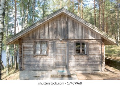 old hut in the forest