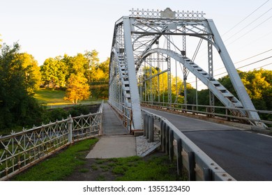 Old Iron Bridge Stuyvesant Falls New York Hudson Valley Summer 2016