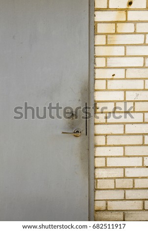 Foto Bild Tür Mauer Wand alt