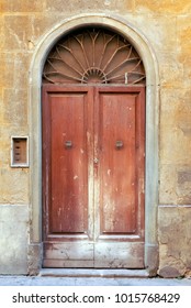 Old Italian Antique Door In Italy