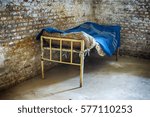 Old jail bed