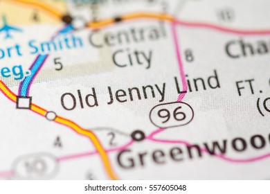 Old Jenny Lind. Arkansas. USA