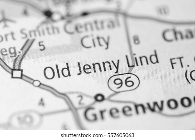 Old Jenny Lind. Arkansas. USA