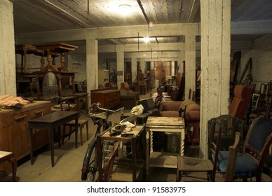 Old Junk Shop Interior 