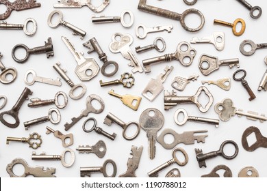 Old Keys  - Small Retro Key Collection,