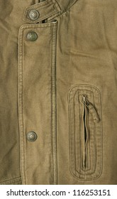Old Khaki Jacket Stock Photo 115605625 