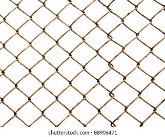 Old Lattice Isolated On White