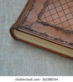 Old leather binding