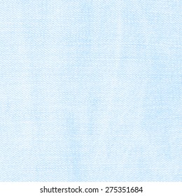 Old Light Blue Denim Texture Closeup As Background For Design-works