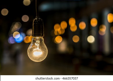 Old light bulb - Shutterstock ID 466357037