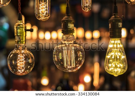 Old light bulb