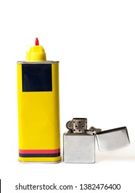 Old Lighter With The Fuel Refill