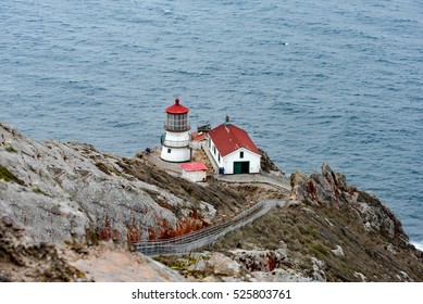 Old Lighthouse From 19th Century At Point Reyes Station