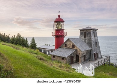 Old Lighthouse, Quebec, Canada.